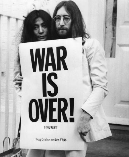 John Lennon s zvegye, Yoko Ono: War Is Over If You Want It