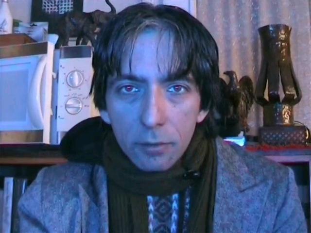 Molnár F. Árpád az "A Világkormány totális uralmi technológiája" című Hírháttér-filmben.
