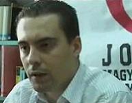 Vona Gábor Jobbik-elnök.